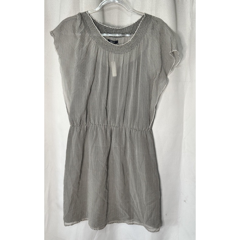 Madewell Daisy Field Silk Dress Women's M Dainty Business Casual Neutral NWT